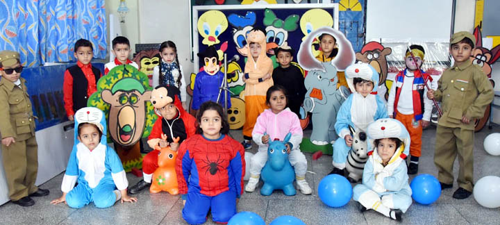 My Favourite Cartoon Character Activity' organised at Toddler's World My Favourite Cartoon Character Activity' organised at Toddler's World